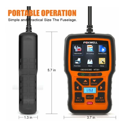 Scanner OBD2 FOXWELL NT301 Professionnel – Image 18