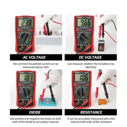 Multimètre Numérique Professionnel DM850 – Image 2