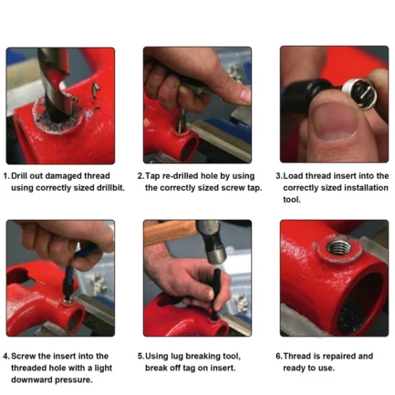 Outil Réparation Filetage M4-M14 – Image 17