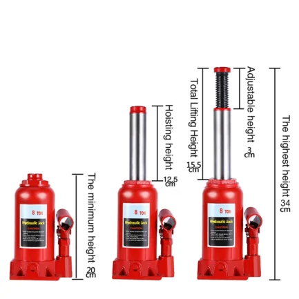 Cric Hydraulique Portable 8 Tonnes – Image 5