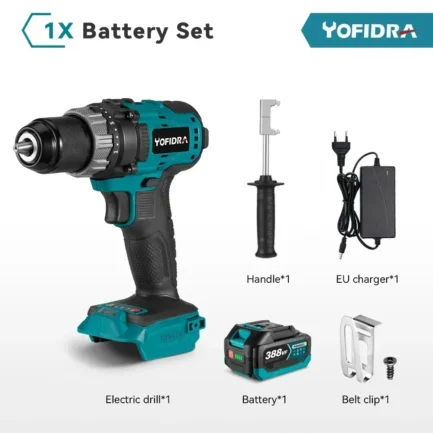 Perceuse Électrique Yofidra 650 N.m 18V – Image 9