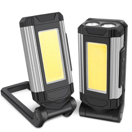 1/2/4PCS Magnetic COB Work Light USB Rechargeable LED Flashlight Portable Lantern Camping Light Type-C Power Bank Function Lamp – Image 19