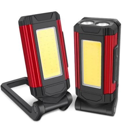 1/2/4PCS Magnetic COB Work Light USB Rechargeable LED Flashlight Portable Lantern Camping Light Type-C Power Bank Function Lamp – Image 14