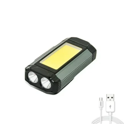 1/2/4PCS Magnetic COB Work Light USB Rechargeable LED Flashlight Portable Lantern Camping Light Type-C Power Bank Function Lamp – Image 10