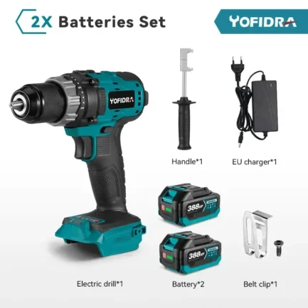 Perceuse Électrique Yofidra 650 N.m 18V – Image 8